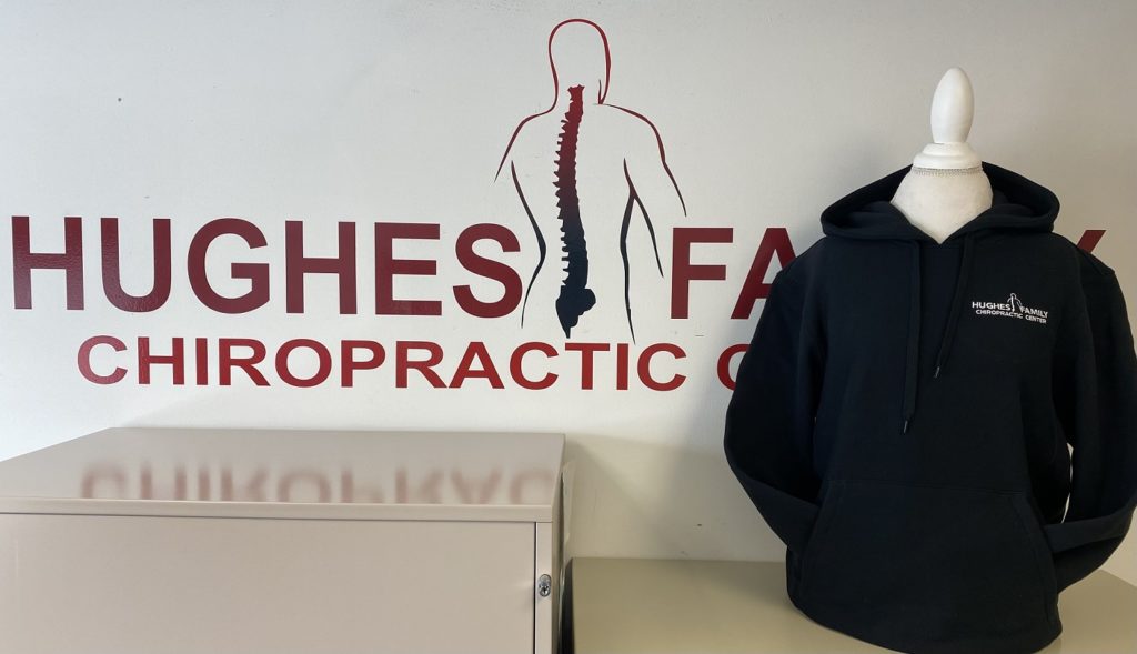 Hughes Family Chiropractic Embroidered Hoodie